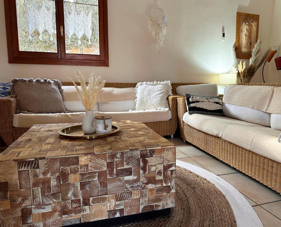 Villa Sanchez In Strandnahe Mit Pool, Jacuzzi, Klima, Wifi, Gas Bbq Santanyi Bagian luar foto